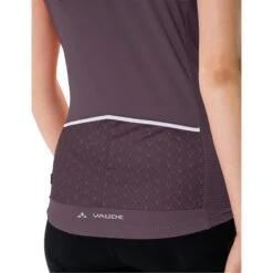 Vaude Posta Full Zip Tricot Sleeveless Women - Blackberry -Vaude vaude womens posta fz tricot sl blackberry 7 1111408