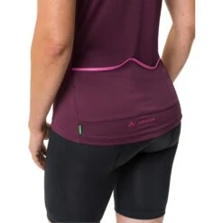 Vaude Posta Full Zip Tricot Sleeveless Women - Cassis -Vaude vaude womens posta fz tricot sl cassis 7 1396239