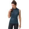 Vaude Posta Full Zip Tricot Sleeveless Women - Dark Sea Uni -Vaude vaude womens posta fz tricot sl dark sea uni 7 1396247