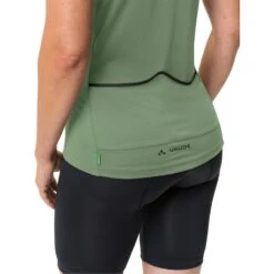 Vaude Posta Full Zip Tricot Sleeveless Women - Willow Green -Vaude vaude womens posta fz tricot sl willow green 4 1396258