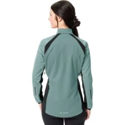 Vaude Women's Posta Softshell Jacket - Dusty Moss -Vaude vaude womens posta softshell jacket dusty moss 5 1291072