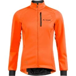 Vaude Women's Posta Softshell Jacket - Neon Orange