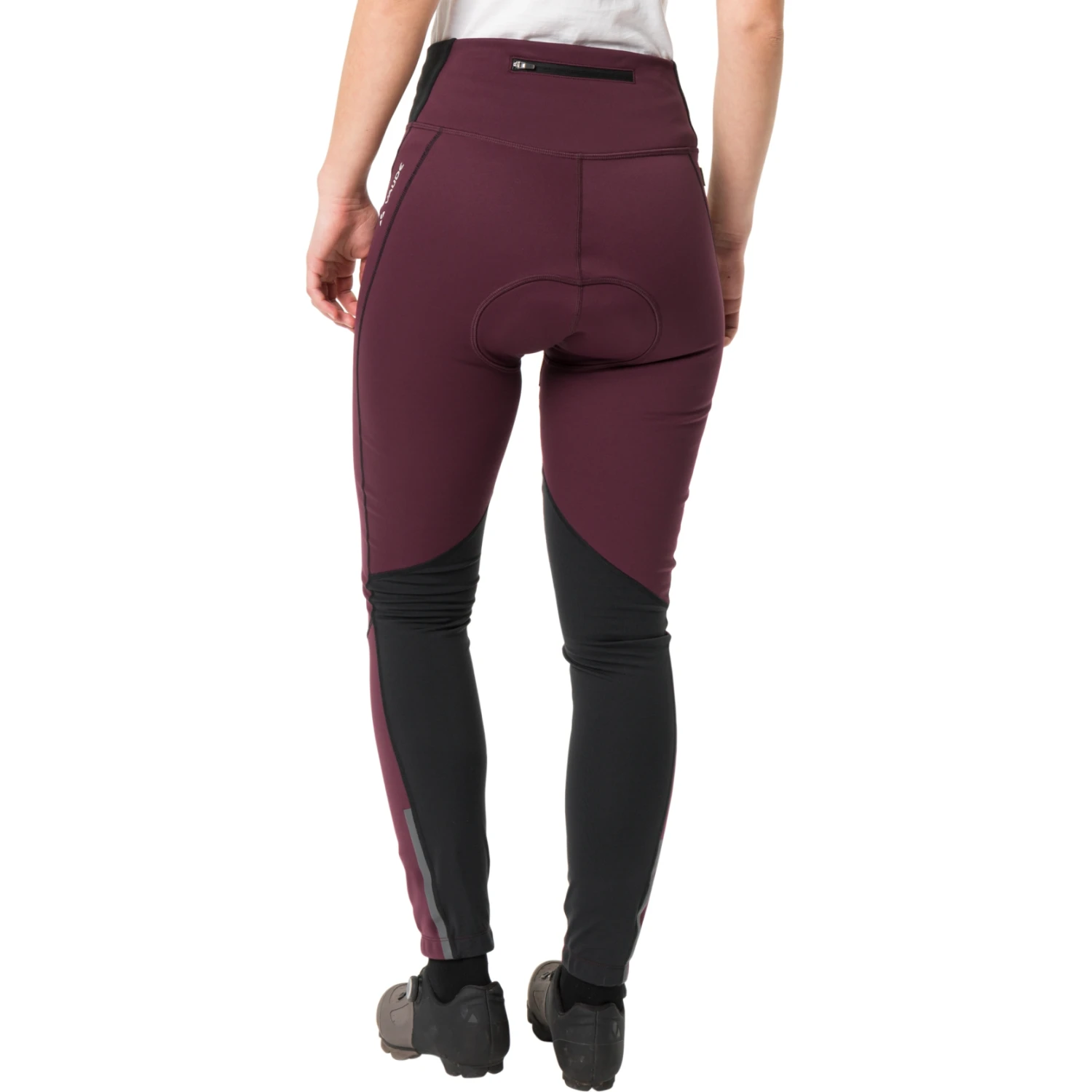 Vaude Women's Posta Warm Tights - Cassis 6 Vaude Women's Posta Warm Tights - Cassis - Image 4