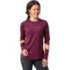 Vaude Women's Qimsa LS Logo Shirt - Cassis -Vaude vaude womens qimsa ls logo shirt cassis 4 1510628