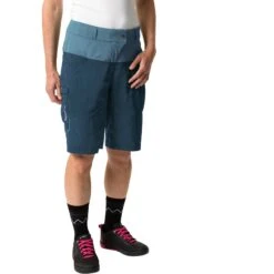 Vaude Women's Qimsa Shorts - Dark Sea Uni -Vaude vaude womens qimsa shorts dark sea uni 4 1404660