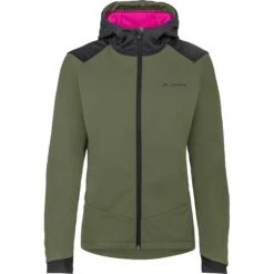 Vaude Women's Qimsa Softshell Jacket - Cedar Wood -Vaude vaude womens qimsa softshell jacket cedar wood 1 1510648