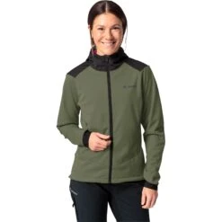 Vaude Women's Qimsa Softshell Jacket - Cedar Wood