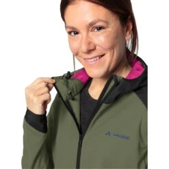 Vaude Women's Qimsa Softshell Jacket - Cedar Wood -Vaude vaude womens qimsa softshell jacket cedar wood 5 1510652
