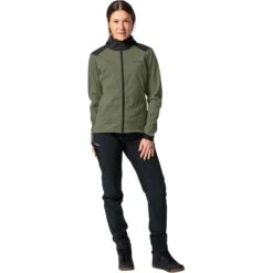 Vaude Women's Qimsa Softshell Jacket - Cedar Wood -Vaude vaude womens qimsa softshell jacket cedar wood 7 1510647