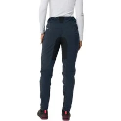 Vaude Women's Qimsa Softshell Pants II - Dark Sea -Vaude vaude womens qimsa softshell pants ii dark sea b3 1084741