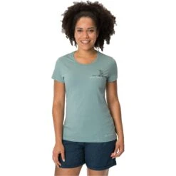 Vaude Women's Spirit T-Shirt - Frozen Leaf
