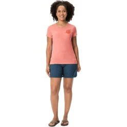 Vaude Women's Spirit T-Shirt - Peach 13 Vaude Women's Spirit T-Shirt - Peach -Vaude vaude womens spirit t shirt peach 1 1112253