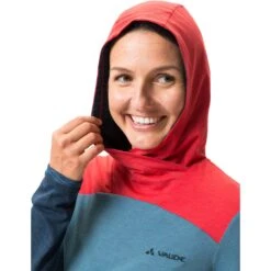 Vaude Tremalzo Long Sleeve Shirt Women - Blue Grey Uni -Vaude vaude womens tremalzo ls shirt blue grey uni 6 1408642