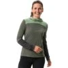 Vaude Tremalzo Long Sleeve Shirt Women - Khaki -Vaude vaude womens tremalzo ls shirt khaki 1 1408618
