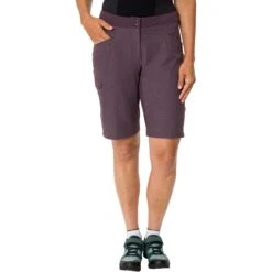 Vaude Women's Tremalzo Shorts - Blackberry -Vaude vaude womens tremalzo shorts blackberry 1 1112637