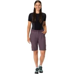 Vaude Women's Tremalzo Shorts - Blackberry -Vaude vaude womens tremalzo shorts blackberry 5 1112641