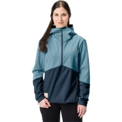 Vaude Women's Tremalzo Softshell Jacket - Dark Sea -Vaude vaude womens tremalzo softshell jacket dark sea 4 1292611