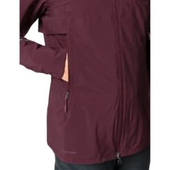Vaude Women's Yaras 3in1 Jacket - Cassis/brick -Vaude vaude womens yaras 3in1 jacket cassis brick 10 1511825