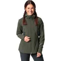 Vaude Women's Yaras 3in1 Jacket - Khaki