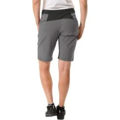 Vaude Women's Tremalzo Shorts II - Black Uni -Vaude vaude womens yaras jacket v black uni 2 1392014