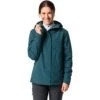 Vaude Women's Yaras Warm Rain Jacket - Mallard Green -Vaude vaude womens yaras warm rain jacket mallard green 4 1511864