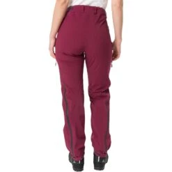 Vaude Women's Yaras Warm Rain Pants - Cassis -Vaude vaude womens yaras warm rain pants cassis 5 1292929